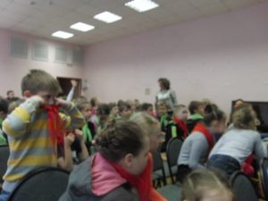 Виртуальная игра в 31 школе города Ярославля
