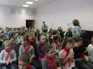 Виртуальная игра в 31 школе города Ярославля