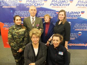 Выступление на Ярославском областном радио в День милиции
