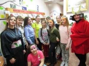 Библиосумерки «В стране цветущей сакуры» Библиосумерки «В стране цветущей сакуры»