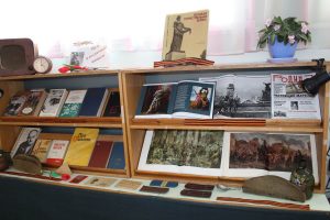 Поэтическая выставка «Муза в солдатской шинели».