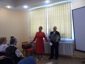 Праздничная встреча ветеранов «А песни тоже воевали»