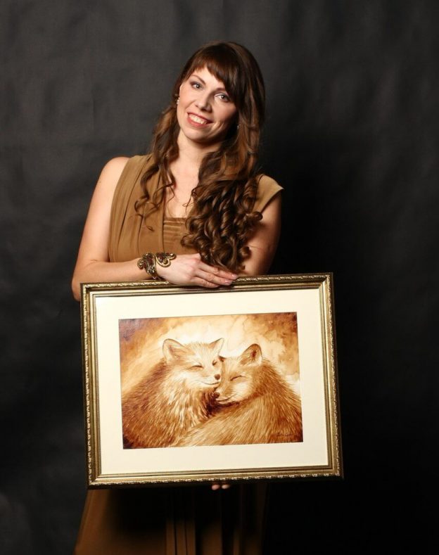 Презентация книги Юлии Гречухиной «Кофеграфия» и мастер-класс по кофейной графике