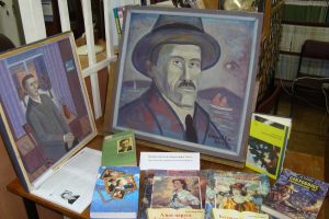 Выставка одной картины художника Германа Блинова «Портрет Александра Грина»