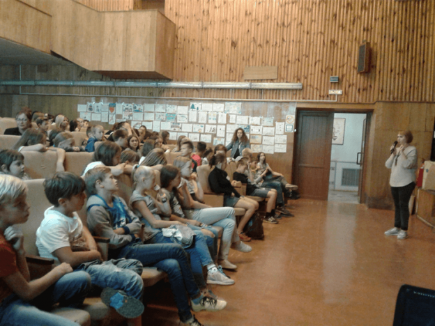 Интерактивные мероприятия в детских санаториях «Искра» и «Сосновый бор»