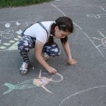 «Мой любимый книжный герой», конкурс детских рисунков на асфальте