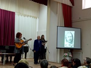 Празднование 65-летия поэта Константина Васильева в посёлке Борисоглебский