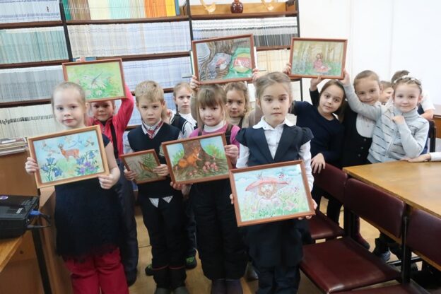 Открытие выставки художника Наталии Сергеевой