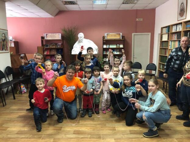 «Слайм-пати», детская игровая программа