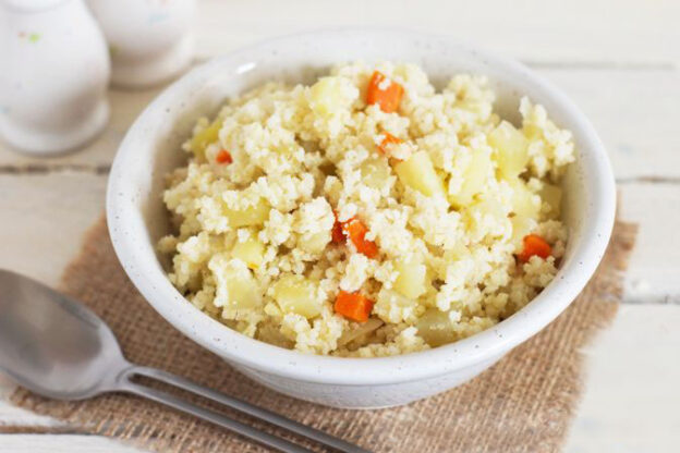 Каша из пшена и картофеля