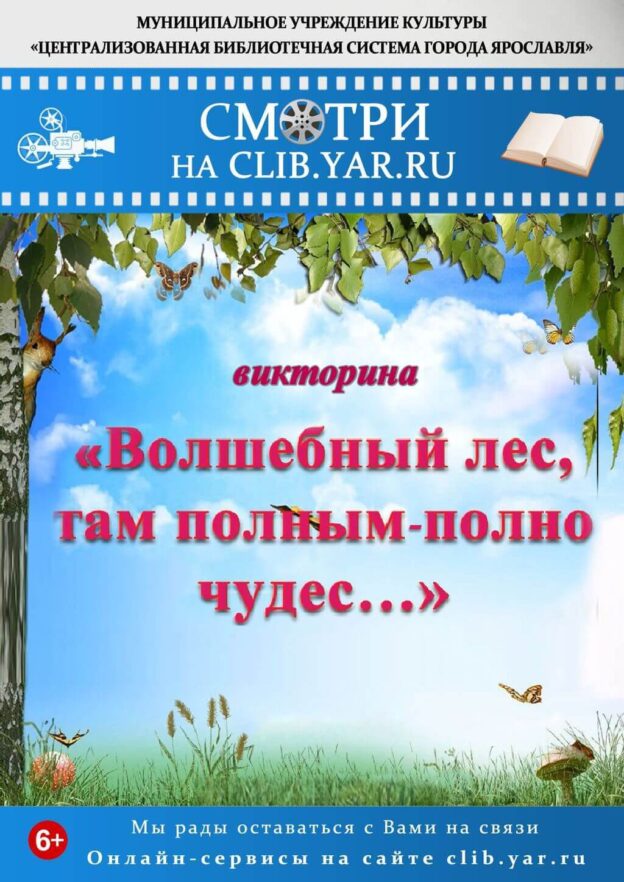 Волшебный лес, там полным-полно чудес…