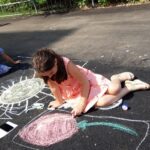 Детский праздник «Мы рисуем мелом лето на асфальте»