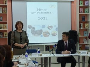 Встреча председателя муниципалитета города Ярославля с представителями СМИ состоялась в Центральной библиотеке имени М. Ю. Лермонтова
