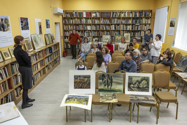 «И это был рай…», открытие выставки акварели Геннадия Новикова