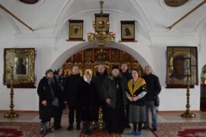 Встреча в Коровниках с потомками основателя библиотеки Встреча в Коровниках с потомками основателя библиотеки