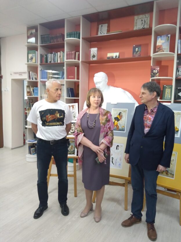 Открытие выставки With The Beatles художника Кирилла Городецкого