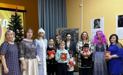 Новогодний детский праздник в Лермонтовке