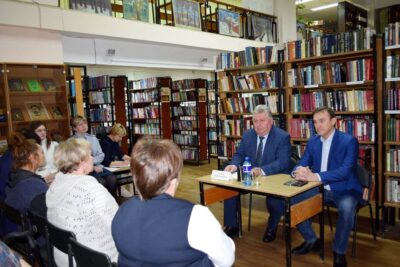 Встреча с главой Фрунзенского и Красноперекопского районов Андреем Удальцовым