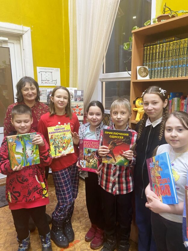 События библиотеки-филиала № 1 за февраль 2024 года