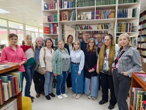 Заседание в рамках волонтерского проекта «Киноклуб в учреждениях культуры и социальной сферы города Ярославля и области»