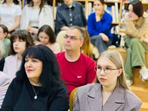 Презентация новых книг о поэте Марии Петровых с участием Анастасии Ивановны Головкиной, писателя, документалиста и внучки поэтессы