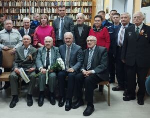 Творческий вечер «Трепетная память» с участием ветерана Великой Отечественной войны - Михаилом Николаевичем Пеймером