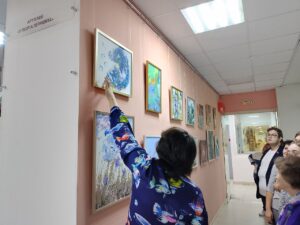 «Загадочный Флюид Арт». Открытие выставки художника Галины Перцевой