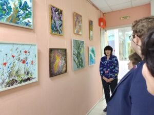 «Загадочный Флюид Арт». Открытие выставки художника Галины Перцевой