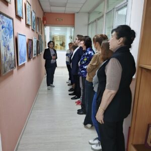 «Загадочный Флюид Арт». Открытие выставки художника Галины Перцевой