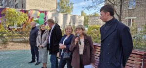 Открытие сквера «Литературный посад»