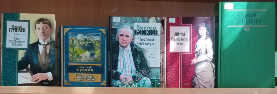 Книжная выставка «Поэзия мая»