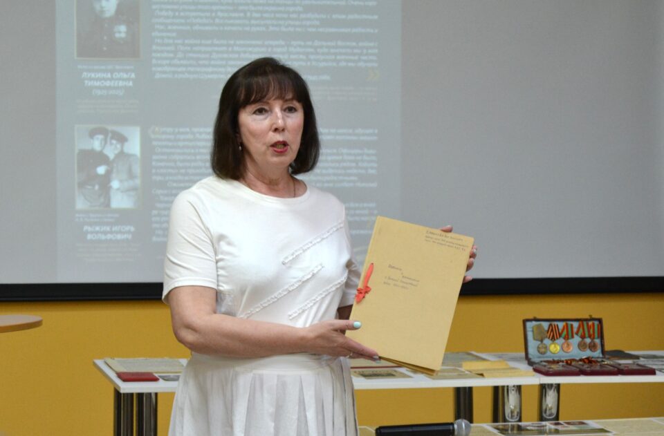 Презентация музейной выставки «А впереди была Победа» 